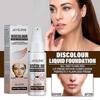 Jaysuing Warm-changing Liquid Foundation, Brightening Portable Concealer, Long-lasting Non-fading Warm-changing Skin Tone Liquid Foundation BF |