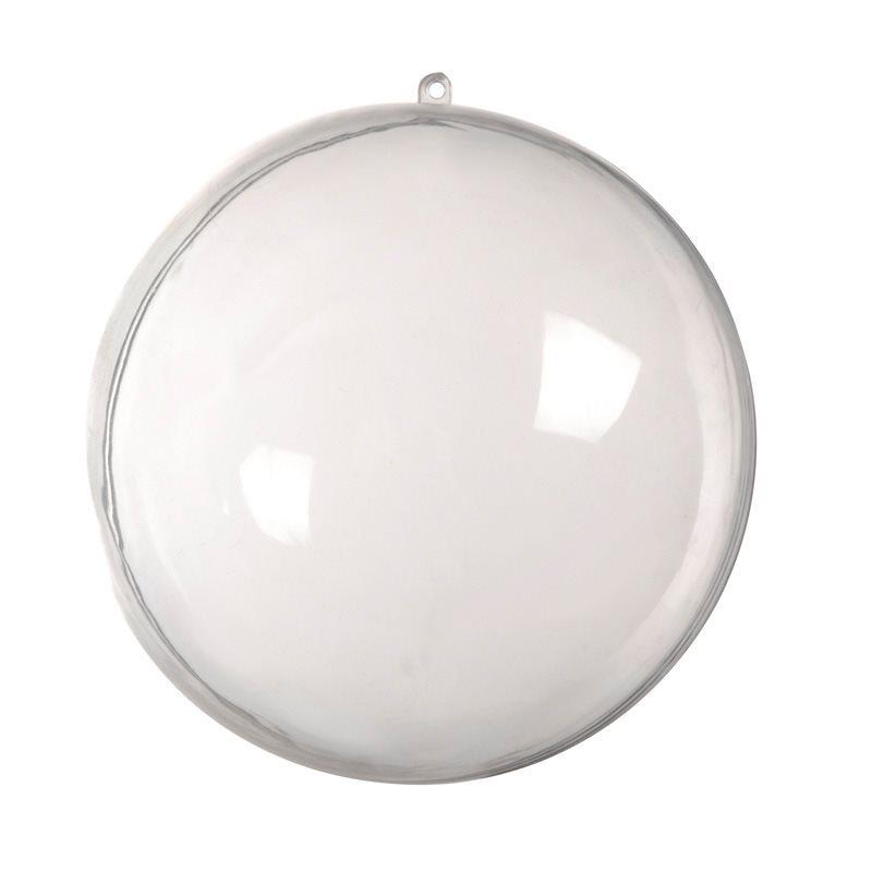 2-40CM Acrylic Transparent Hollow Ball for Wedding and Mall Decorations