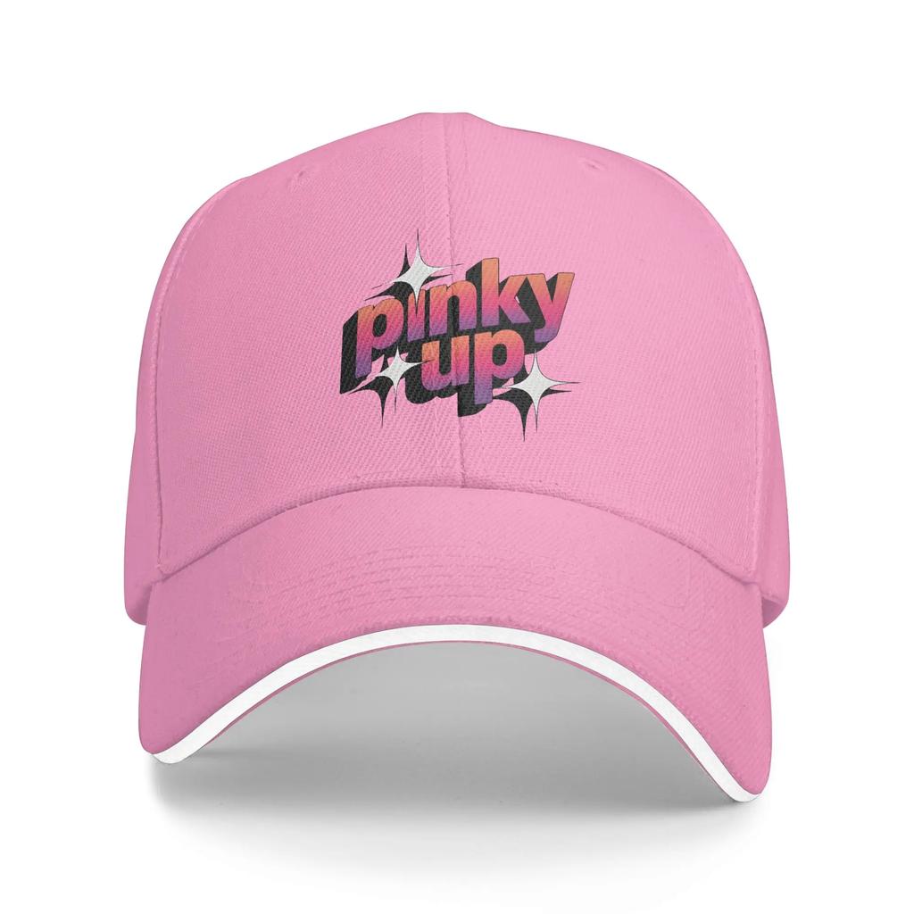 Katseyes Pinky Up Baseball Cap Outdoor Sports High Quality Hip Hop Hats Unisex Women Fitted Retro Print Snapback Cap