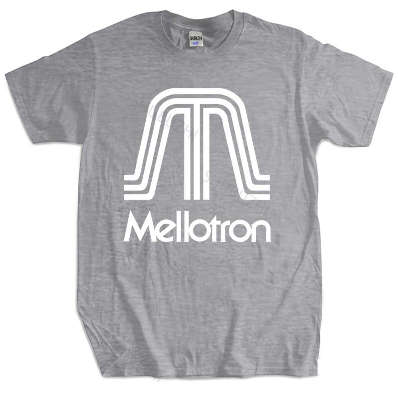 Homme T Shirt Summer Men T-shirt Mellotron T-Shirt Cotton Analog Synth Retro Mk I Ii M300 M400 M4000 T-shirt Teenagers Cool Tops