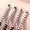 4 Small Cone-shaped Eye Makeup Detail Brushes Perfect for Brightening Eye Shadow, Concealing Eye Bags, Applying Eyeliner, and Blending Eyeshadow.