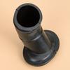 Motorcycle Black Rubber Air Filter Connector Adapter With Spring Clamp Fit For CG125 Accessories