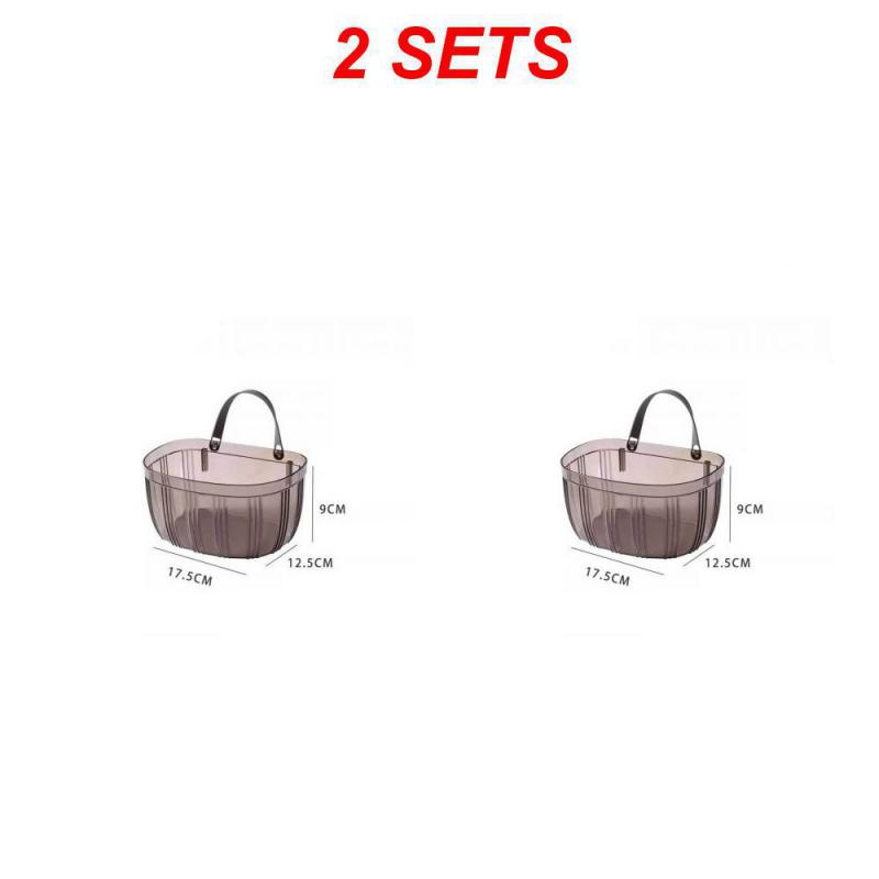 Onion Ginger And Garlic Storage Basket Kitchen Garlic Storage Basket No Punching Wall Hanging Spices Ginger Garlic Wall Storage