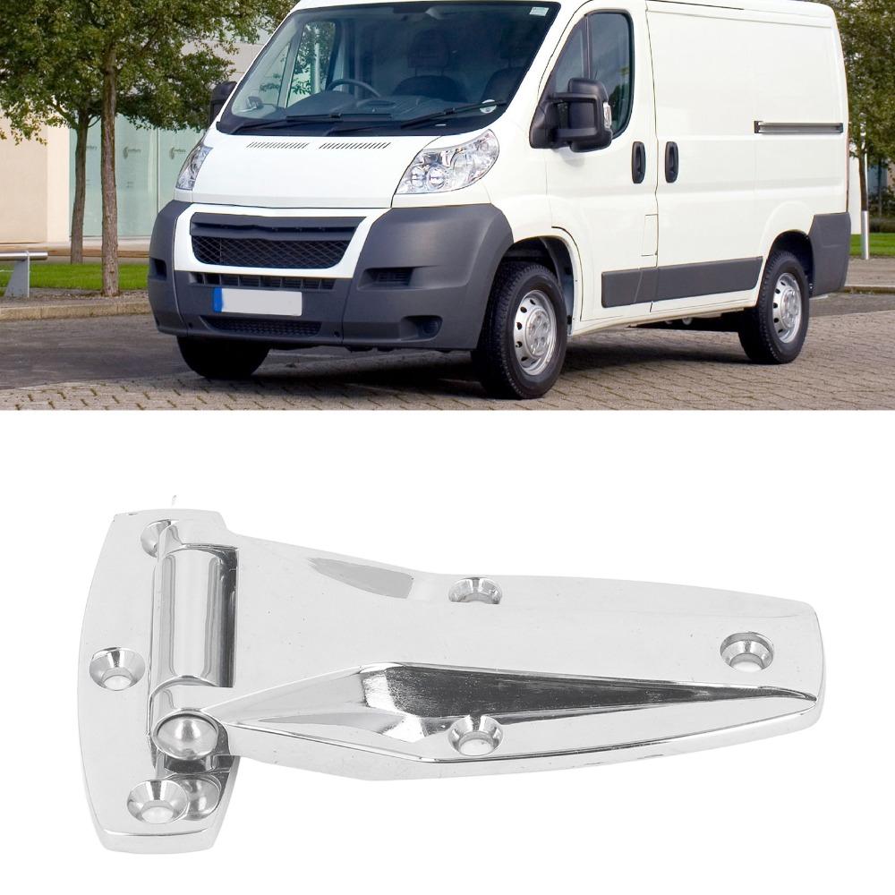 Silver T Strap Hinge Zinc Alloy Material Zinc Alloy T Hinge  Toolboxes and Cargo Trailers