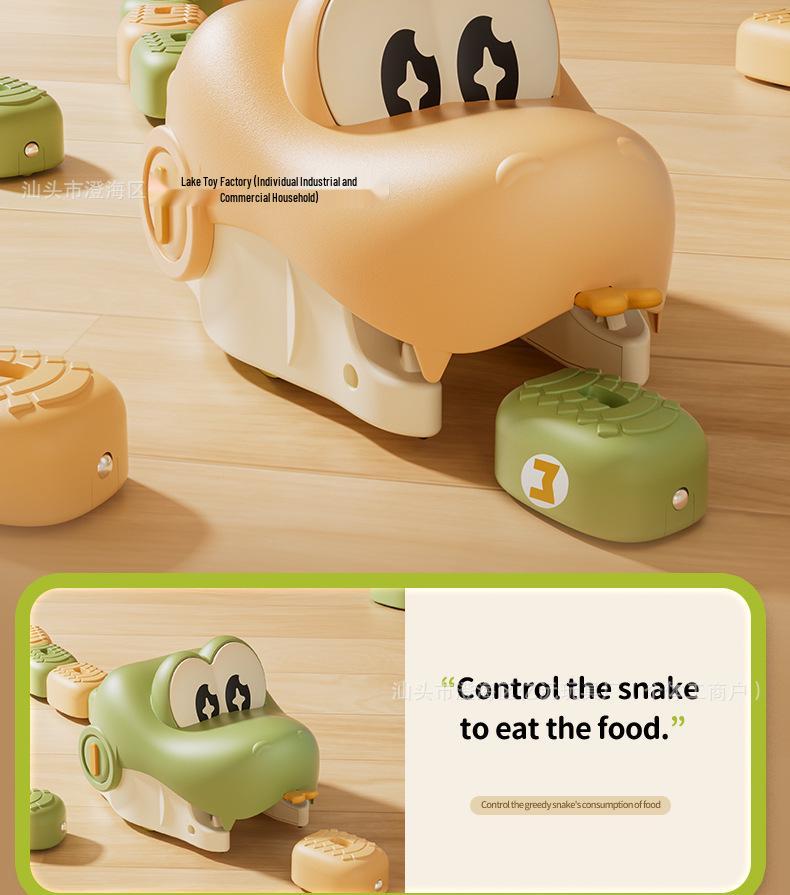 Remote Control Magnetic Snake Battle Game: Interactive Two-Player Bead Puzzle
