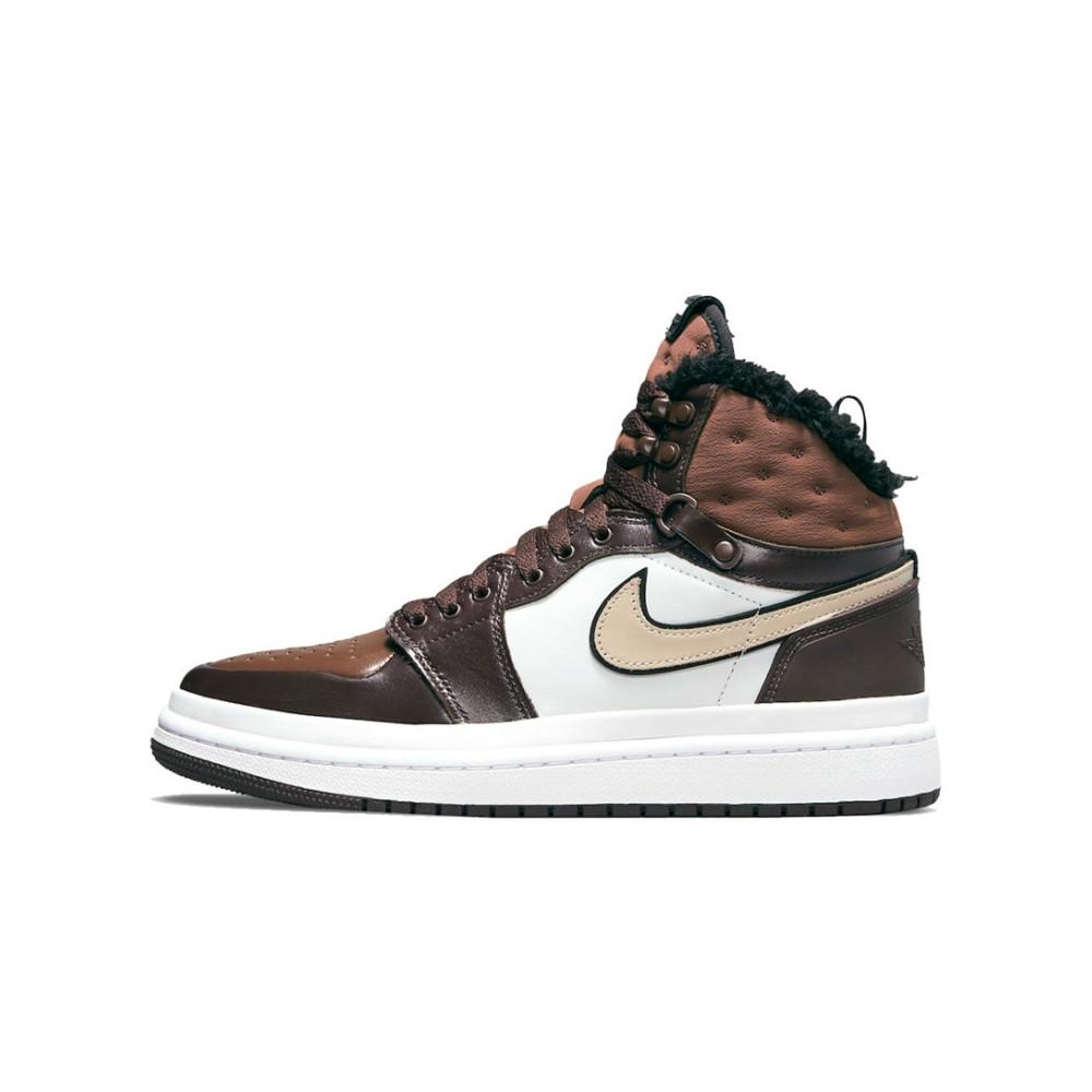 Air Jordan 1 High Fur Acclimate Brown