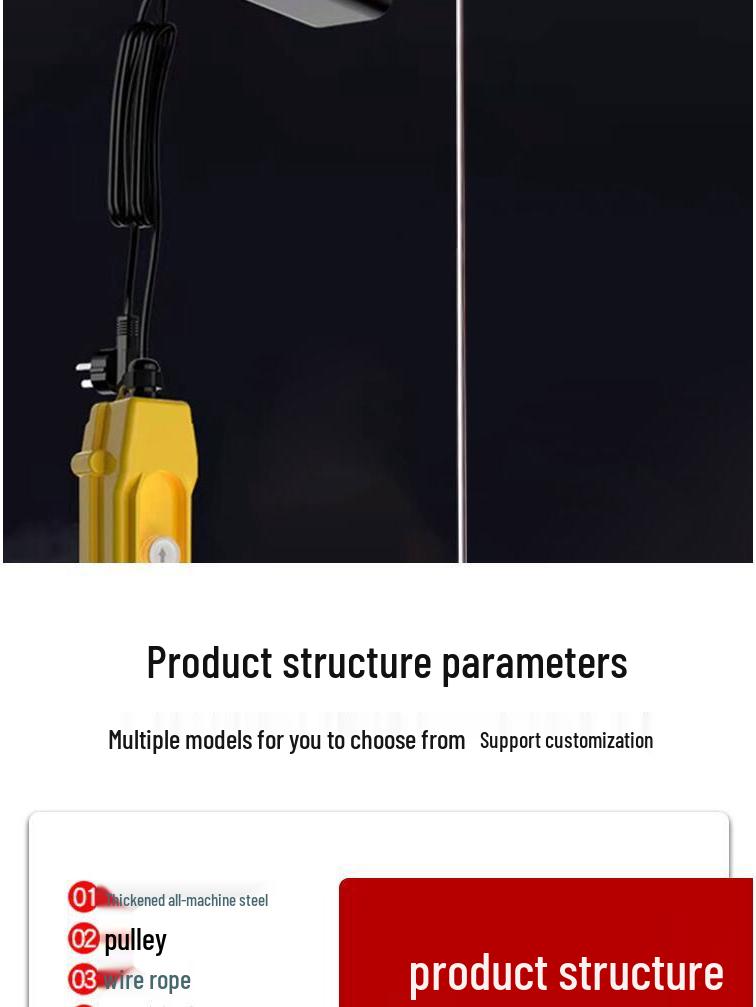 Portable Electric Scaffolding Lift: Foldable, Remote-Controlled Platform for Home Decoration