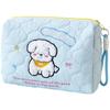 Women's Portable Skincare & Makeup Bag: Cute Puppy Design, Large Capacity, Handheld Travel Toiletry Brush Organizer.