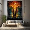 Elephant series room wall tapestries animal tapestries planet tapestry background fabric bedside wall tapestry carpet