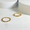 18K Gold Plated Rings for Women Non Tarnish Waterproof Stackable Ring Dainty Thumb Rings Chunky Statement Stacking Jewelry