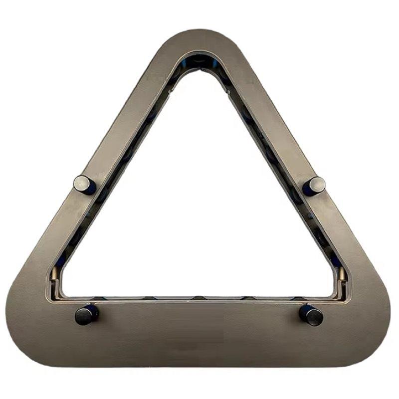 Precision-Made Professional Pool Billiard Rack 15-Ball, Solid Wood, Zero Gap Structure Design чёрный