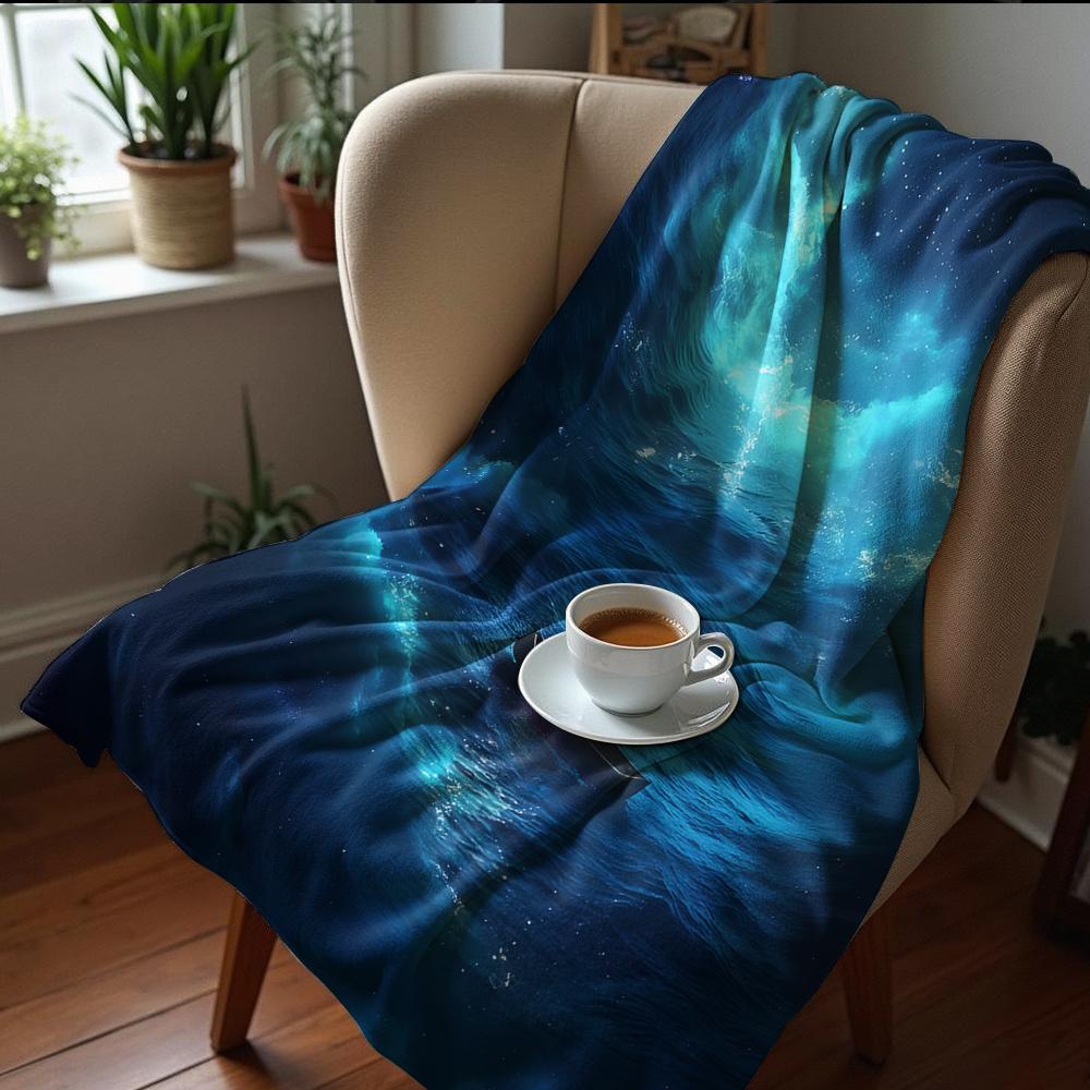 Corn Dog Fast Food Dark Cartoon Anime Print Flannel Blanket Soft Warm Throw for Kids Bedroom Sofa Christmas Office Car