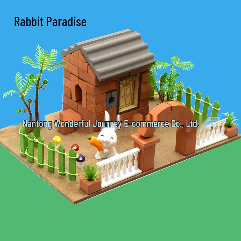 Little Bricklayer DIY Cement House Building Blocks - Educational Toy for Children