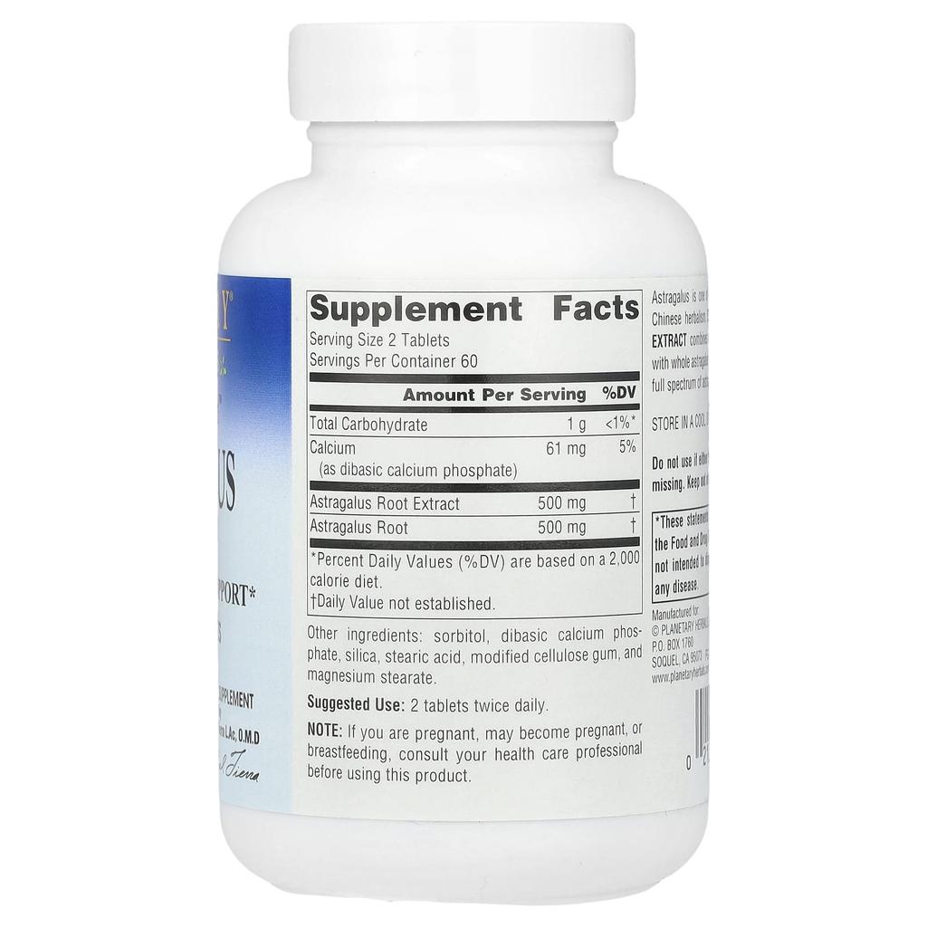 Full Spectrum™, Astragalus Extract, 500Mg, 120 Tablets (250Mg Per Tablet)