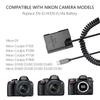PD USB-C To EP-5A EN-EL14 Dummy Battery Power Adapter for Nikon D3100 D3200 D3300 D3400 D3500 D5100 D5200 D5300 D5500 D5600