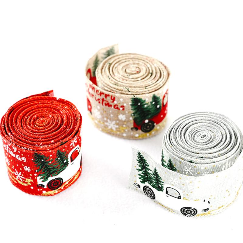 2M Weihnachtsbänder Glitzer Band Feiertags Dekor Weihnachtsgeschenk Verpackung 2M Weihnachtsbänder Glitzer Band Feiertags Dekor Weihnachtsgeschenk Verpackung