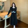 Ruffled Long-sleeved Top, Small Fragrant Skirt, Women's Autumn and Winter Fashionable Large Size Slimming Two-piece Set