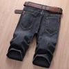 Denim-Shorts Herren Sommer Dünn Gerade Klassisch Designer Business Kurze Jeans Marke Kleidung Stretch Koreanisch Lässig Männliche Shorts