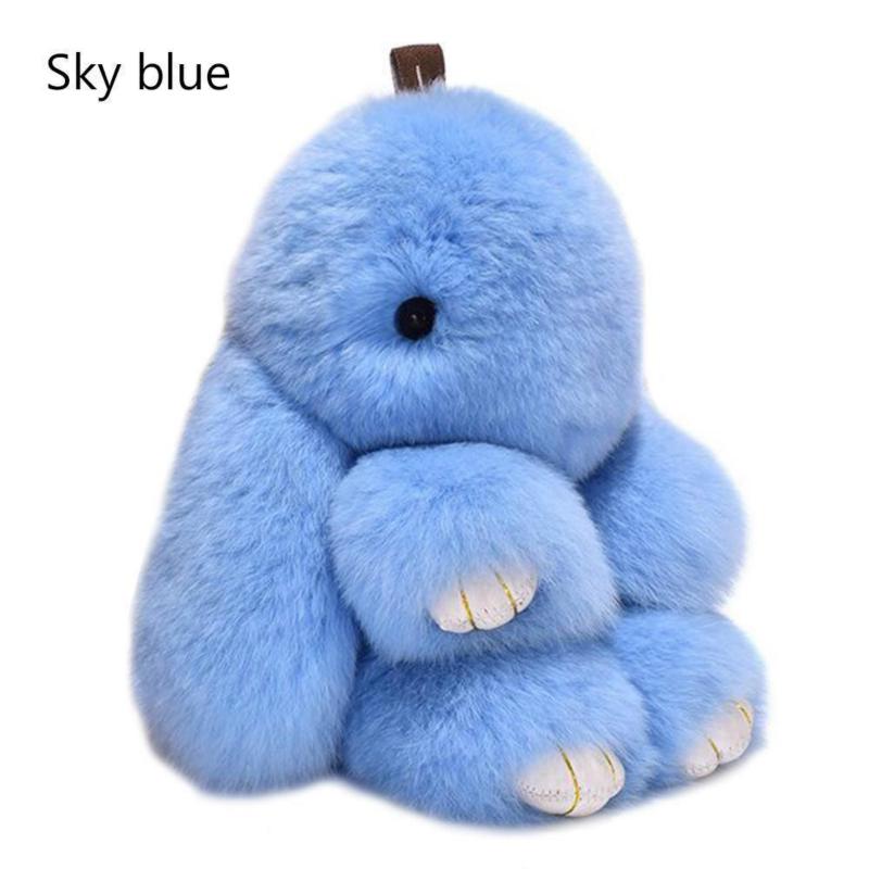 Buy Key Chain Rabbit Car Bag Pendant Couple Keyring Bunny Doll Plush