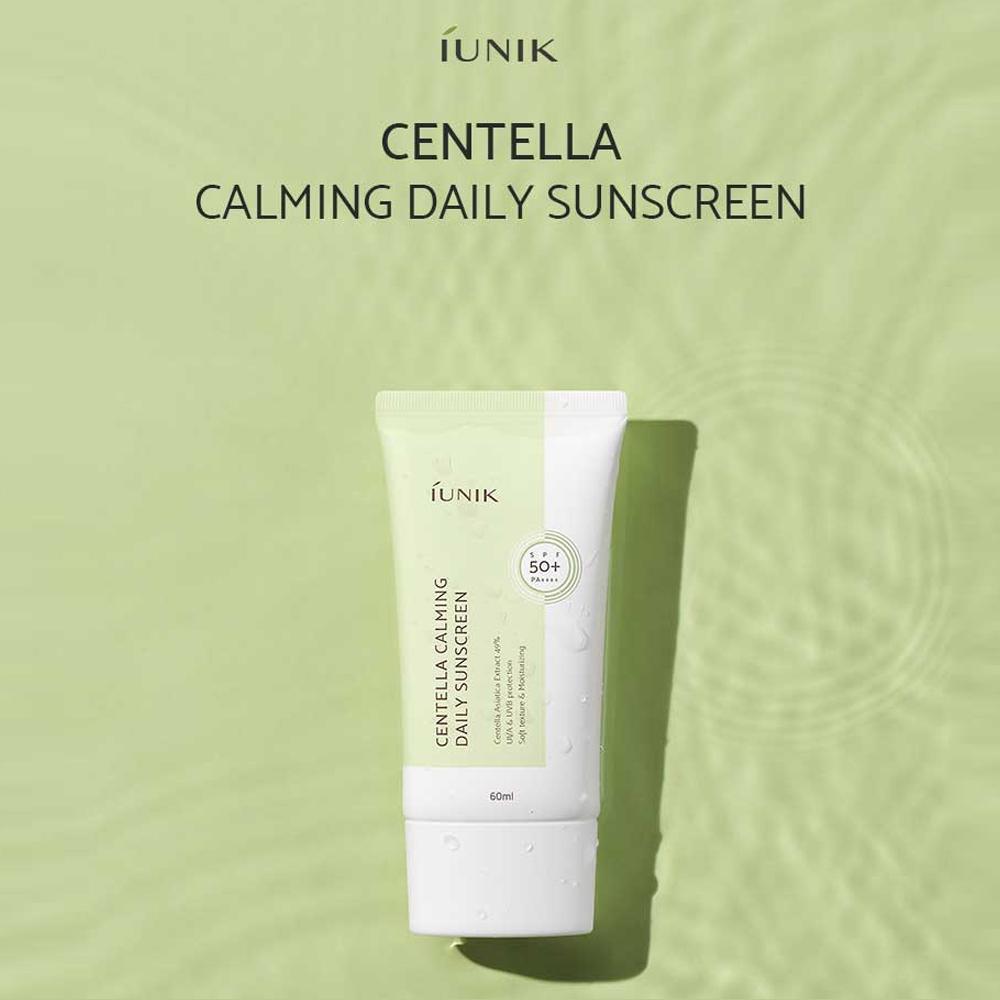 

IUNIK Успокаивающий ежедневный солнцезащитный крем