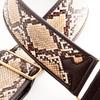 STRAPS Guitar 6cm SNAKE II BEIGE RightOn! Strap, Wide, 95-150cm Long,