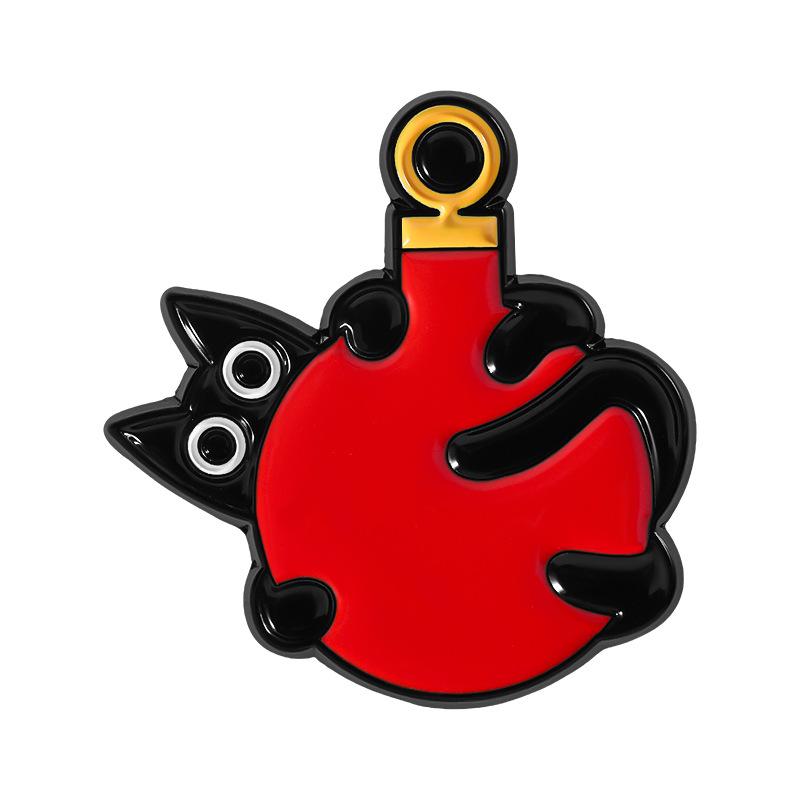 Metal Badge Creative Brooch