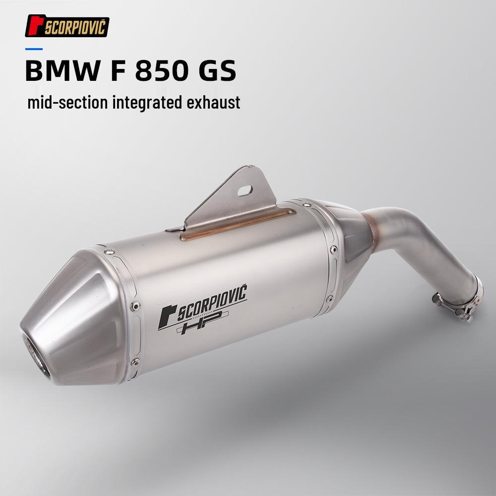 

Выхлопная труба BMW F850GS из нержавеющей стали, средняя и задняя секция, 2018-2023, прямая посадка