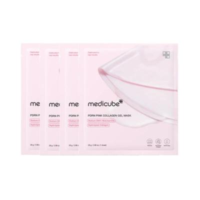 PDRN Pembe Kolajen Jel Maske Paketi (4 Yaprak)