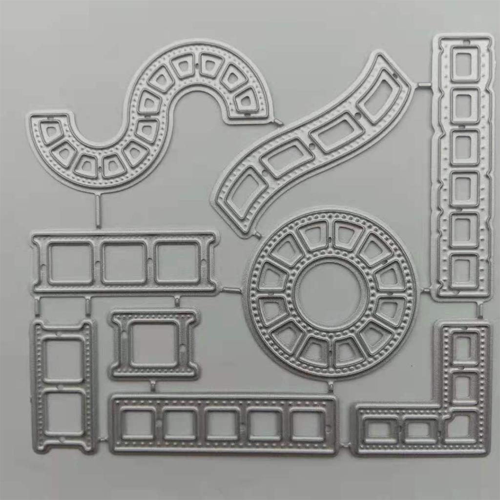 Metal Cutting Dies Retro Exquisite Pattern Decorative Scrapbooking Decorations