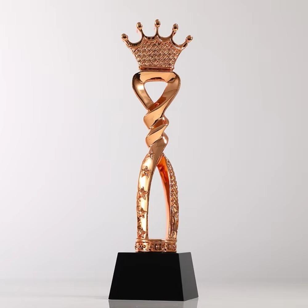Crown Small Prize Cup Resin Winner Award Trophy Toy New Resin Award Trophy  Kindergarten Kids Gift