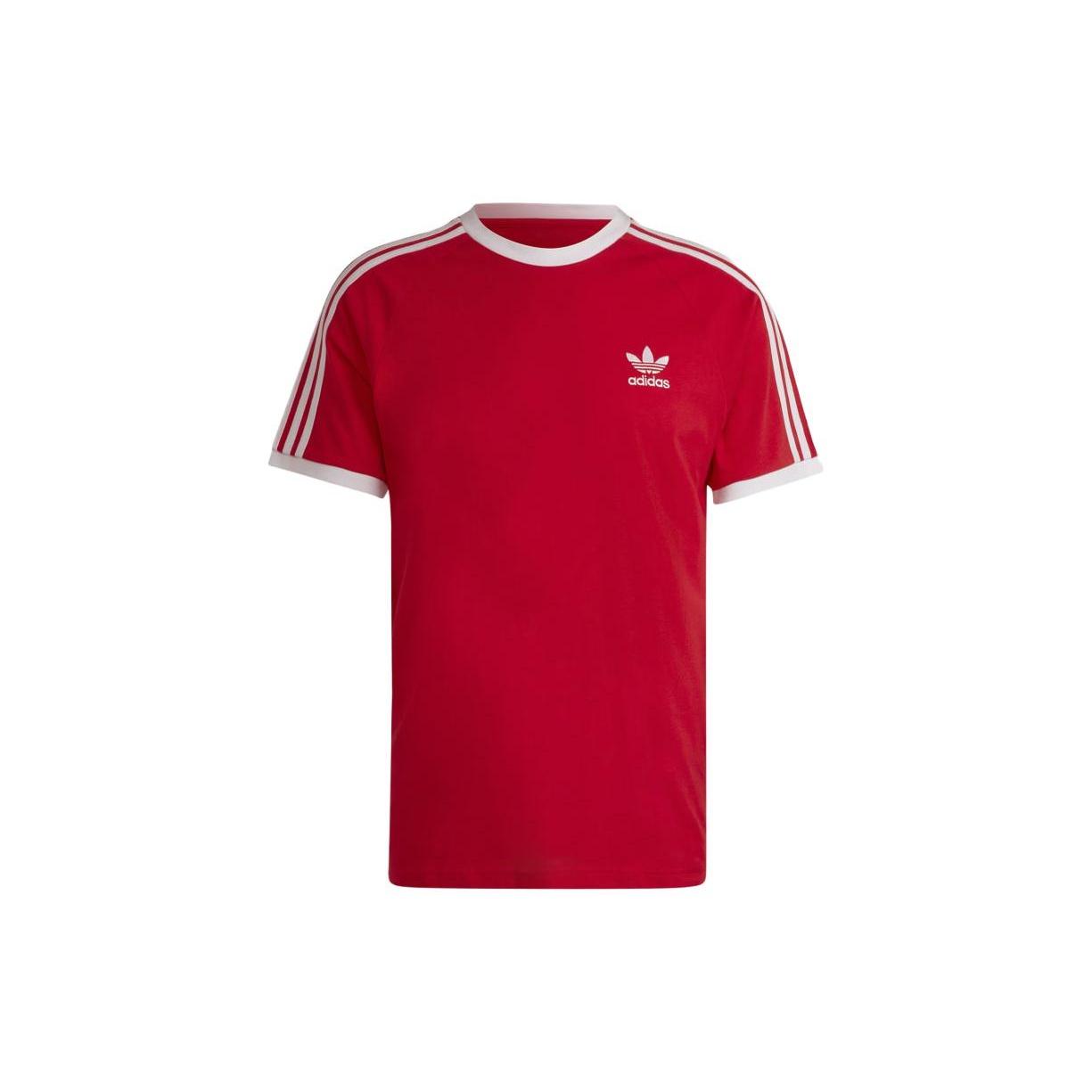 adidas originals Adicolor Classics 3-Stripes T-shirt Red Men s IA4852 L