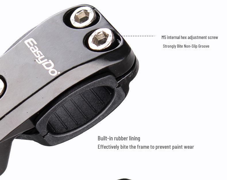 EasyDo KA59 Aluminum Bike Kickstand | Adjustable 24"-29" Mountain Bike Support Stand