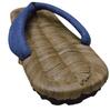 Geta Radial Crow Gepolstert Hergestellt in Blau L [Edoten] Sandalen, Sohle, Bambus, Riemen, Japan, Denim,