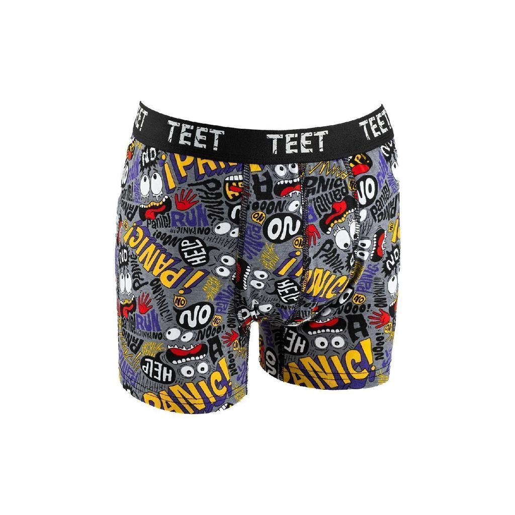 Herren Boxershorts Premium 4er Set Baumwolle Lycra Gemustert Full Fit Neujahrsgeschenk