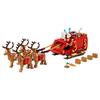 LEGO Weihnachtsmann Schlitten Spielzeug, Geburtstagsgeschenk, Bausteine, Dekoration, für Jungen und Mädchen, Alter 9, 10 und 11, Grundschüler, Stilvoll Inter