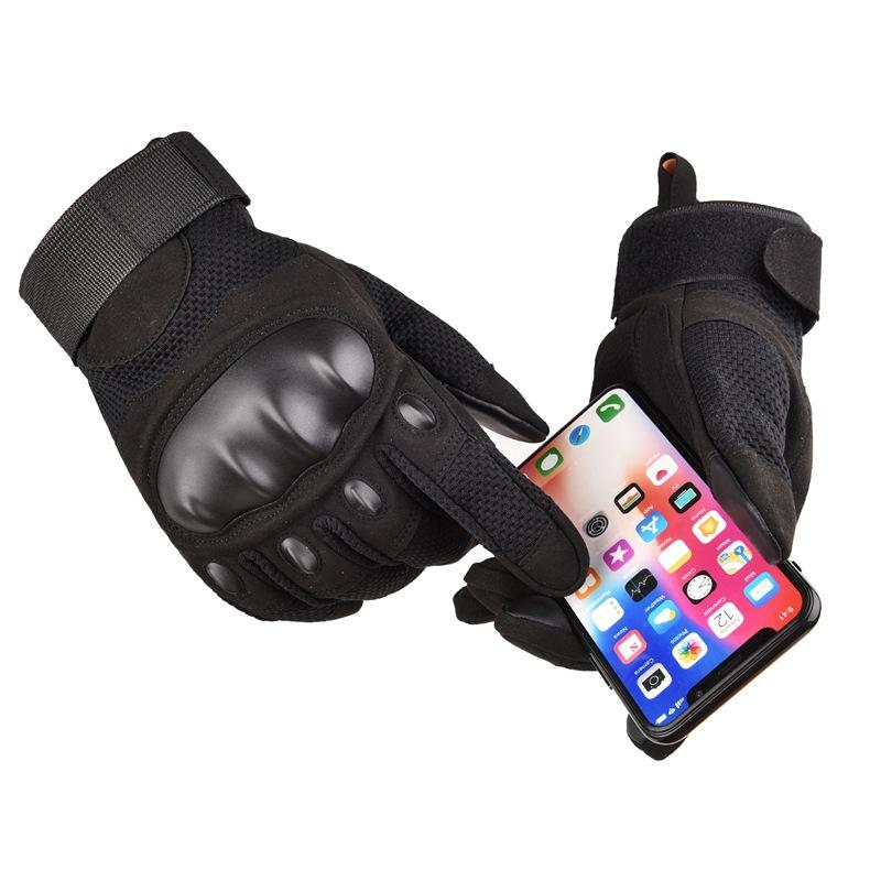 Tactical Gloves Military Fans Full Finger Training Fighting Hard Shell Touch Screen Military Fans Sports Mountaineering Cycling Motorcycle Gloves