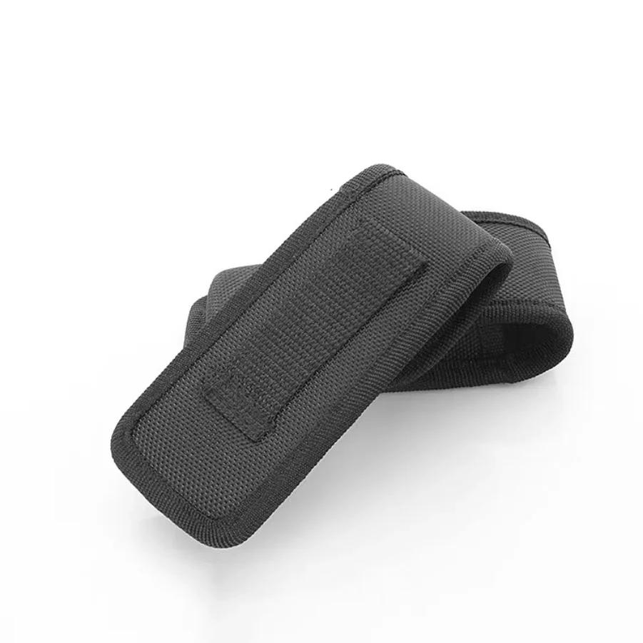 Black Sheath Fold Knife Plier Bag Pouch Case Sheath Nylon Belt Loop Pocket Carry Storage Flashlight Holder Waist Pack