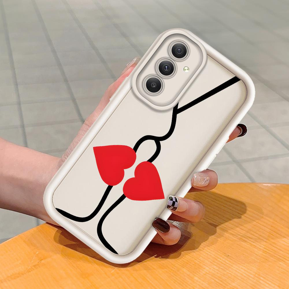 Coque de protection antichoc en silicone souple avec motif de dessin animé pour Huawei Honor Xiaomi Redmi Samsung