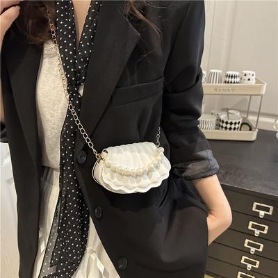 Stylish and Simple Messenger Bag Spring and Summer New Women's Bag Shoulder Bag Niche Trend Shell Bag