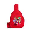 Cartoon Anime K-Pop Demon Hunters Printed Kawaii Chest Pack for Boy Girl Shoulder Bag Student Portable Crossbody Pouch Christmas Gift
