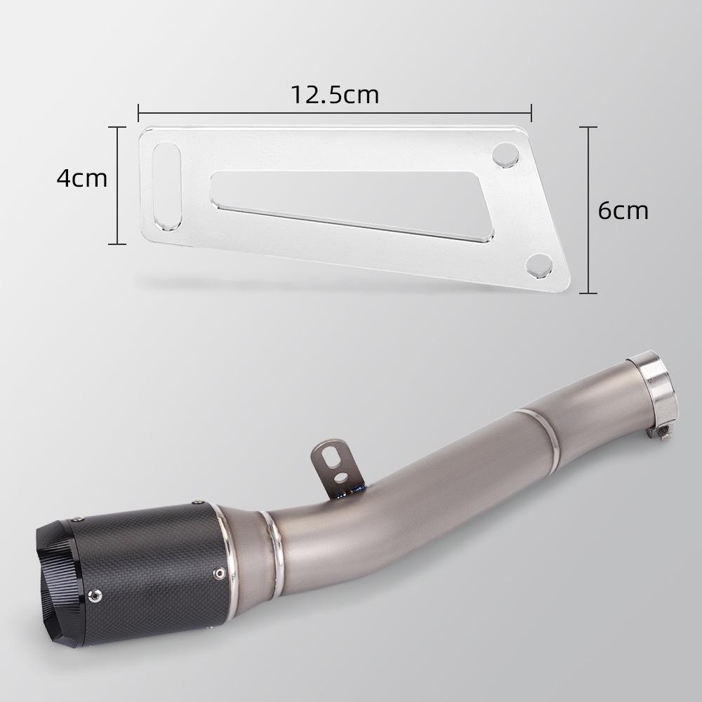 RSV4 Titanium Alloy Exhaust System Tail for 15-24 Yrs, Original Mounting, No Damage, Easy Installation
