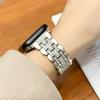 Diamond Watch Straps for Apple Watch Band 41 40 46 42mm Women Luxury Metal Bracelet iWatch Ultra S11 10 9 8 7 6 SE 5 38 45 44mm