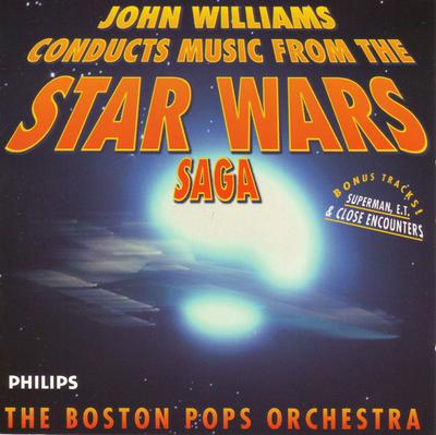 CD JOHN WILLIAMS & THE BOSTON POPS ORC - Music From The Star Wars Saga 4320502 Philips Classic 1997 Germany Classical Used