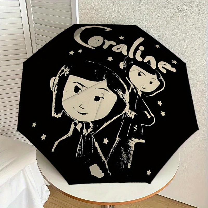 1pc Coraline, Animation Themed Umbrella for Men & Women, Valentine s Day Christmas Decorative Umbrell008