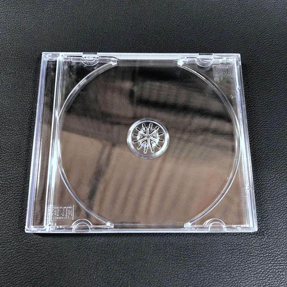 Anti-scratch CD Protective Case Dust Protection Single Disc Storage Disc CD Box  Package Case