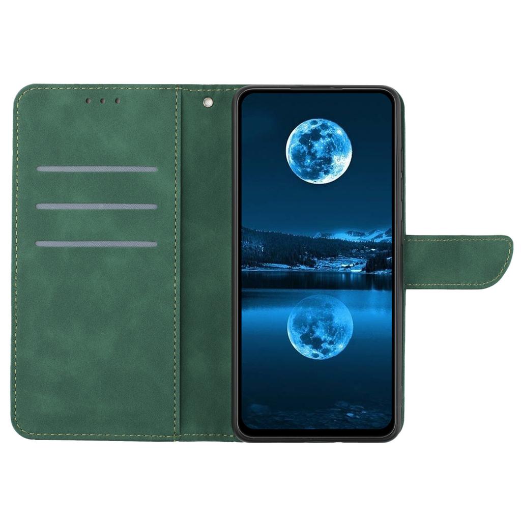 HT05 For iPhone 16 Case Flip Folio Leather Phone Cover with Credit Card Holder