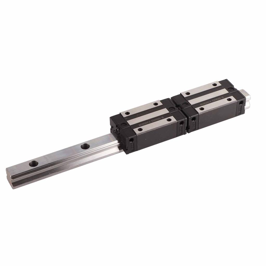 1pc HGR20‑300mm Linear Guide Rail + 2pcs Carriages Bearing Block Slider