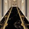 Luxury Long Corridor Carpet European High End Hallway Carpet Non-slip Stairway Home Decor Rug Washable Runner Aisle Kitchen Mats