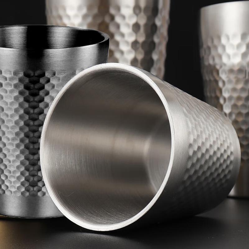 YOTU Hammered Stainless Steel Mug