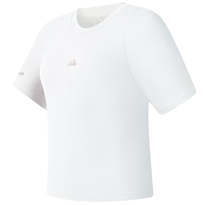 FILA Women s Knitted Short Sleeve T-Shirt 2XL